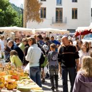Le marché de La Motte Chalancon